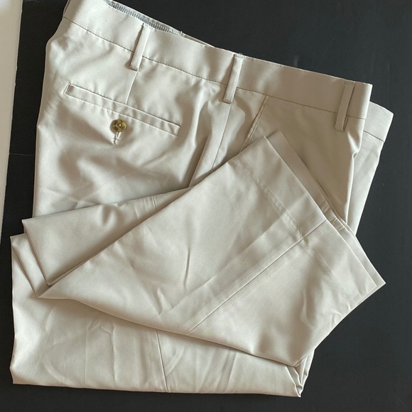 Mens Flat Front Lightweight Pants - Picture 1 of 13